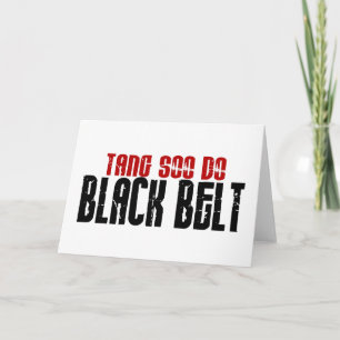 Carte Tang Soo Do Black Belt Karate