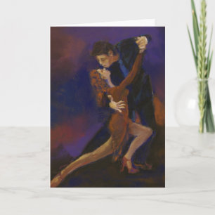 Carte Tango of Souls Fine Art Greeting Card Maureen A. G
