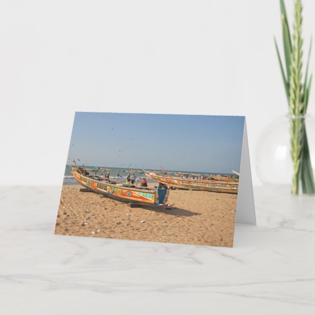 Carte Tanji, Gambie (Devant)