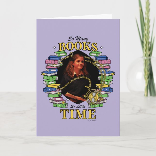 Carte Tant De Livres, Si Peu De Temps (Devant)