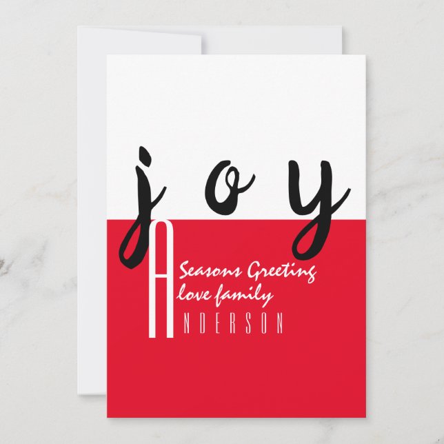 Carte Tapis rouge par LeahG - Salutations saisonnières J (Devant)