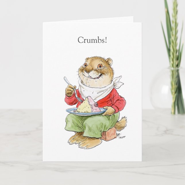 Carte tardive de rat musqué de Birthdat (Devant)