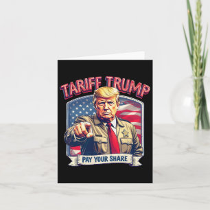 Carte Tarif Trump Funny Trump Payer votre part