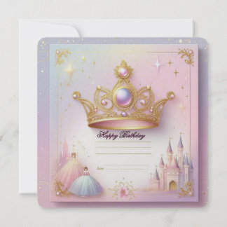 Carte Tarjeta de Cumpleaños Princess