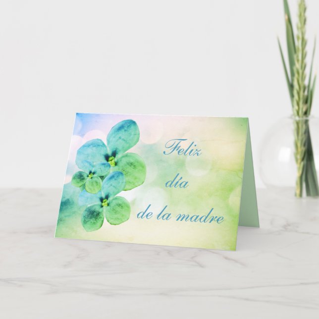 Carte Tarjeta de Feliz día de la Madre (Devant)