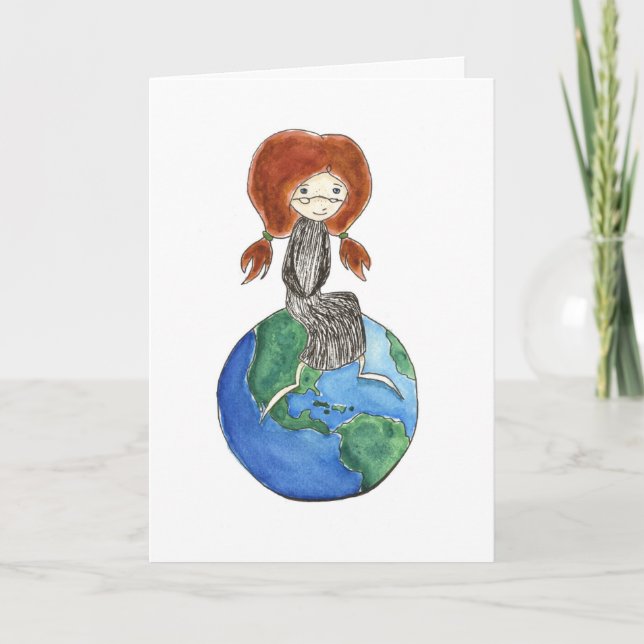 Carte Tarjeta del Mundo (Devant)