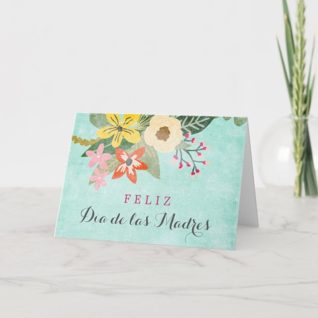 Carte Tarjeta/Feliz Dia de las Madres (Devant)