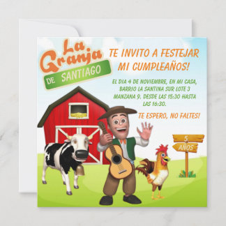 Carte Tarjeta plana