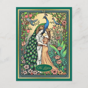 Carte Tarot Art Nouveau, Les Amoureux