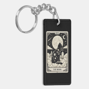 Carte Tarot Cat La Lune Graphique