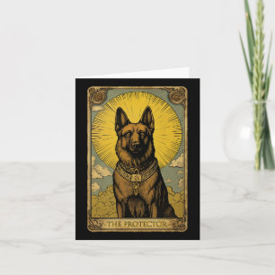 Carte Tarot Chien Allemand Berger