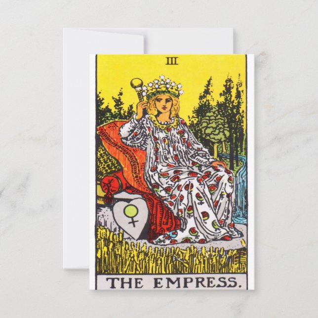 Carte Tarot Empress (Devant)
