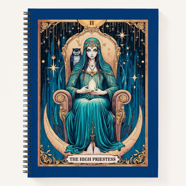 Carte Tarot, Journal de la Haute Prêtesse 2 (Devant)