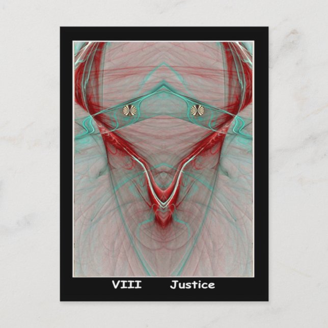 Carte Tarot Justice (Devant)