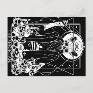 Carte Tarot Magicien |Conception de chats mignons