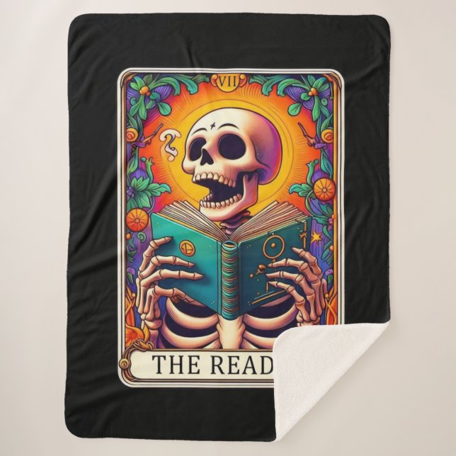 Carte Tarot Reader couverture Sherpa (Devant)