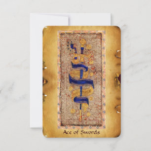 Carte TAROTS DE RENAISSANCE ANTIQUE / L'Ère des épées