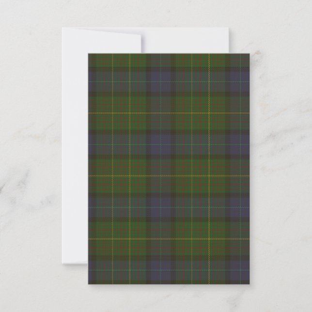 Carte tartan californien (Devant)