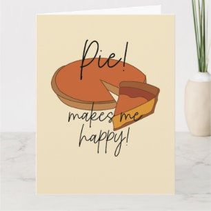 Carte Tarte me rend heureuse Tarte