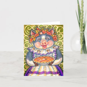 CARTE TARTINE DE PORC & DE GLAND, ACTION DE GRÂCE FAITE 