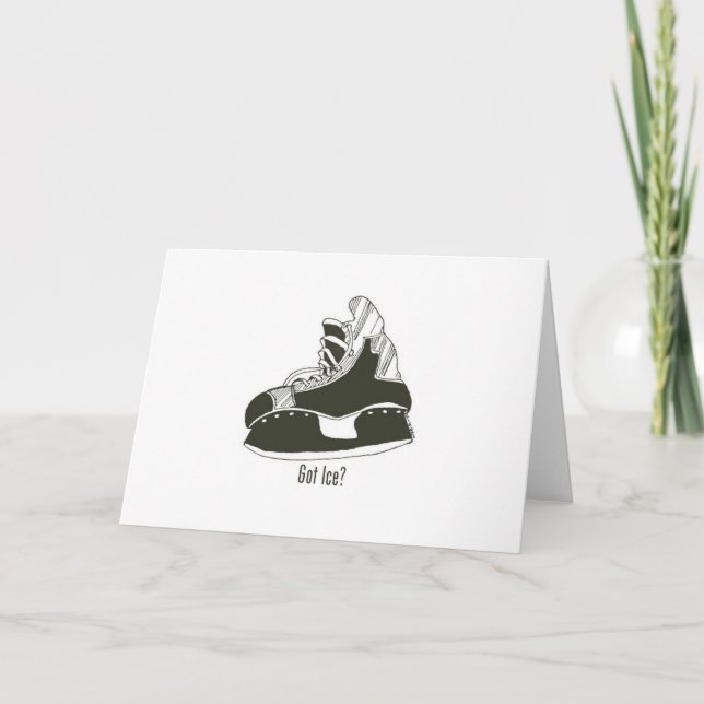 CARTE T'AS DE LA GLACE ? (Devant)