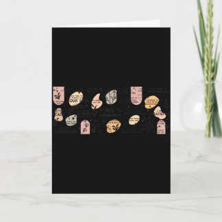 Carte Tasse d'affirmation de rappels quotidiens