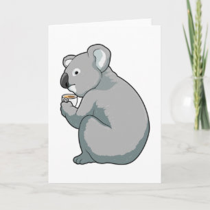 Carte Tasse de café Koala