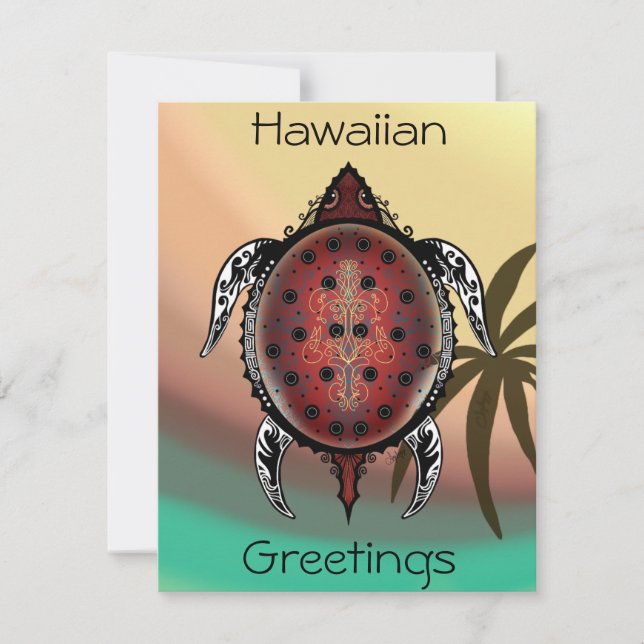 Carte Tatouage de Fantasy Turtle (Devant)