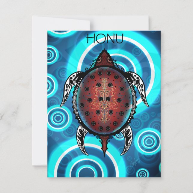 Carte Tatouage de Fantasy Turtle (Devant)