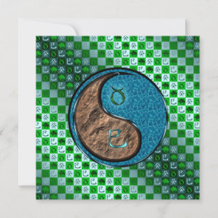 Carte Taureau & Serpent d'eau