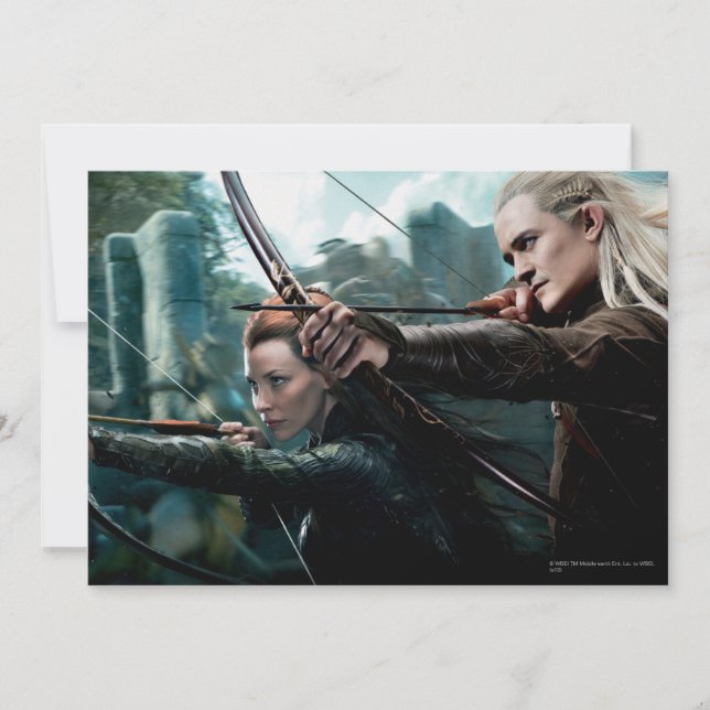 Carte TAURIEL™ et LEGOLAS GREENLEAF™ (Devant)