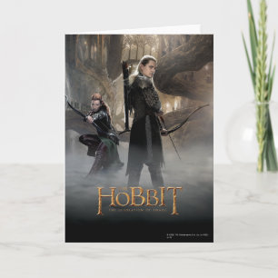 Carte TAURIEL™ et LEGOLAS GREENLEAF™ Movie Poster 2