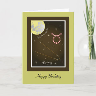 Carte Taurus April 21 to May 20