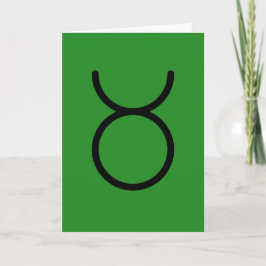 Carte Taurus Greeting Card
