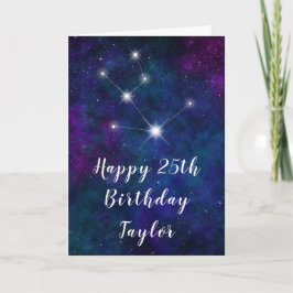 Carte Taurus Zodiac Constellation Joyeux anniversaire