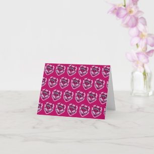 Carte Taurus Zodiac Coquette Coeur gâteau d'anniversaire