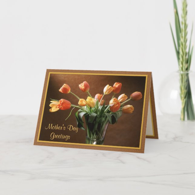Carte Tawny Tulips (Devant)