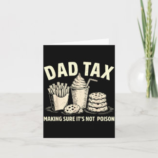 Carte Taxe Papa S'assurer Pas D'empoisonner Les Hommes D