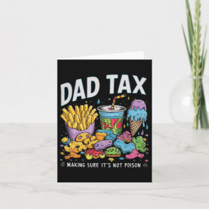 Carte Taxer s'assurer que ce n'est pas du poison Fête de