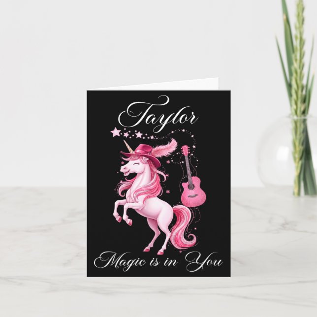 Carte Taylor Gift - Taylor Shirt  (Devant)