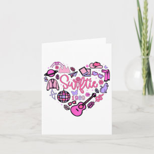 Carte Taylor Heart Prénom Fille d'anniversaire personnal