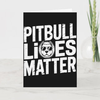 Carte Tbull Lives - Ttie Lover Dog Love Pet Owner 
