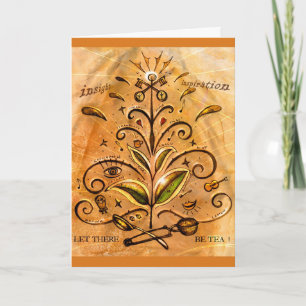 Carte Tea Greetings !