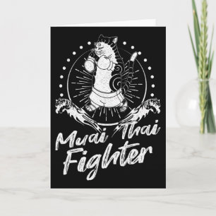 Carte Technique de combat de Muay Thai Thaïlande Poing G