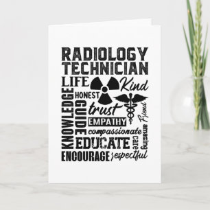 Carte Technologue en technologie Rad Xray Technicien en 