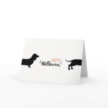 Teckel mignon Halloween
