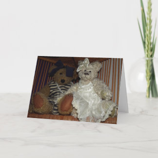 Carte Teddies artisanales