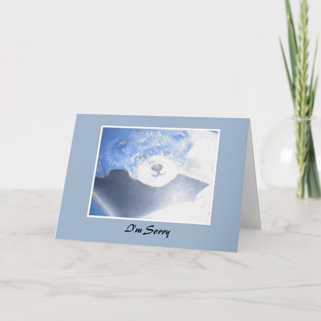 Carte Teddy Bear (Devant)