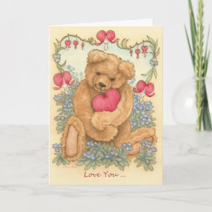 Carte Teddy Bear Valentine
