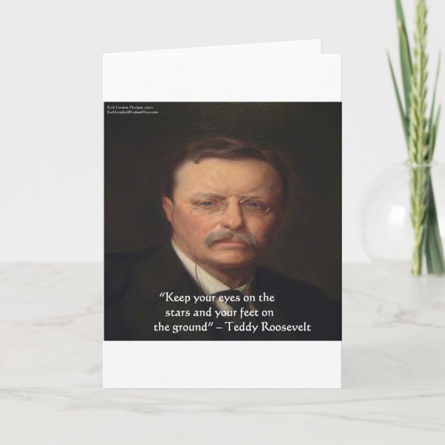 Carte Teddy Roosevelt (Devant)